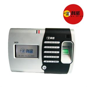 科密 W20 指纹考勤机 科密打卡机/USB+485通讯 新品替代科密OA36+