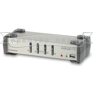 ATEN KVM 多电脑切换器 CS1734B|CS-1734B 4口USB