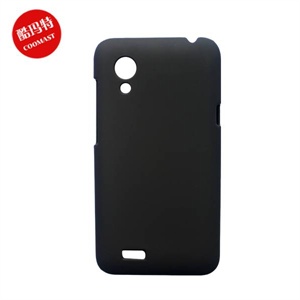酷玛特htc t328t手机套t328t手机壳保护壳 磨砂炫彩壳（黑色）