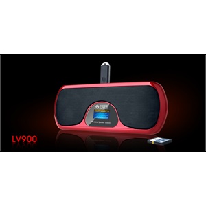 不见不散LV900迷你音箱（黑色） 迷你播放器 赠电源 代理直销