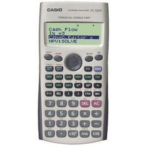CASIO卡西欧专卖店FC-100V金融专用计算器