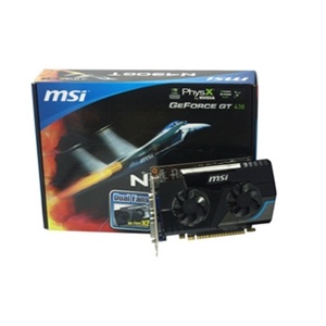 微星 N430GT暴雪V5 D3 2G/128bit 显卡 高清独立游戏 430 真实2G