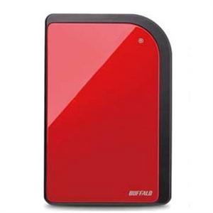 巴比禄BUFFALO HD-PXT500U2/RD 500G 2.5英寸移动硬盘 宝红色