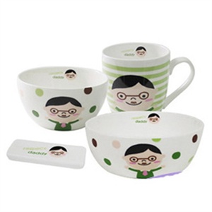 韩国旭露 爸爸餐具组合 4p