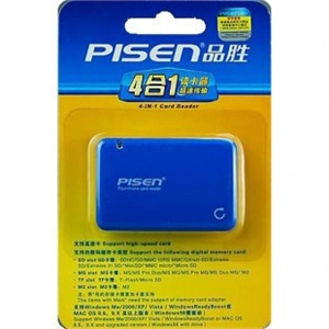 品胜 四合一多功能万能读卡器 读SD MS TF M2卡