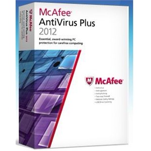 迈克菲 防病毒+防火墙组合版2012 McAfee 3年1用户