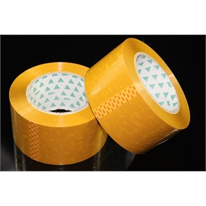 米黄封箱胶带60MM*100Y （5粒装）