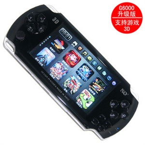 可欧 W3000 3D 游戏机 MP4 MP5 高清 FM PSP 8G