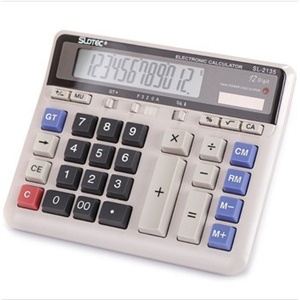 世龙达SL-2135 12位数品牌计算器 银行商务专用计算器
