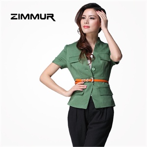 ZIMMUR 2012春装 夏装 气质OL必备百搭小 外套 Z12XVW028G0 显瘦