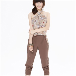 TT.COLOR 2012新款 女装 夏季必备 时尚印花连体裤 连身裤K17