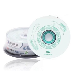 清华同方8X A+级DVD 刻录盘 DVD光盘