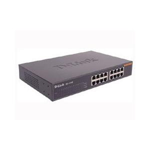 D-Link 10/100Mbps 16口以太网交换机DES-1016D（原装保真）