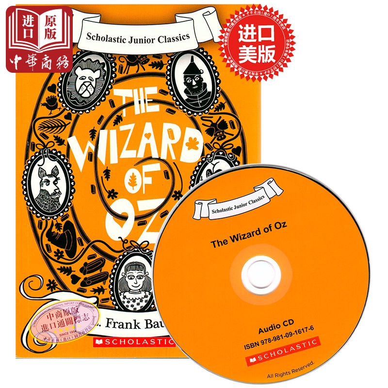 《英文原版 Wizard of Oz (with CD) 绿野仙踪》