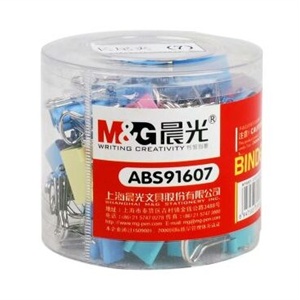 晨光文具 晨光长尾夹 晨光ABS91607彩色长尾夹 15mm票夹 燕尾夹