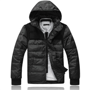 2011年冬季新款 男装 连帽中长款时尚保暖 羽绒服 B120/Y013/S195