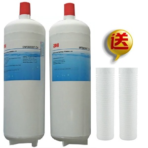 美国3M双子净智净水机DWS 6000T-CN滤芯一对，正品带电子防伪