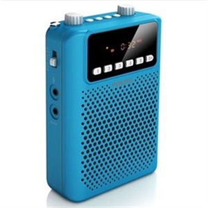【当当团购】飞利浦 SBM100 FM收音机 便携式插卡迷你音箱 黑色