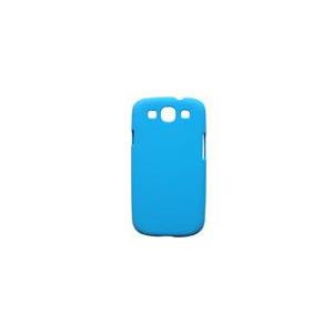 三星I9300手机套I9300保护套手机壳彩壳galaxy s3毛绒漆（浅蓝）
