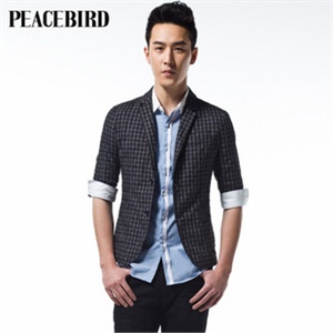 太平鸟男装 夏季新款正品休闲西服80311226002