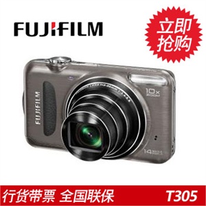 富士 JZ305 数码相机+4GB存储卡+专用包+贴膜+读卡器+国产锂电池
