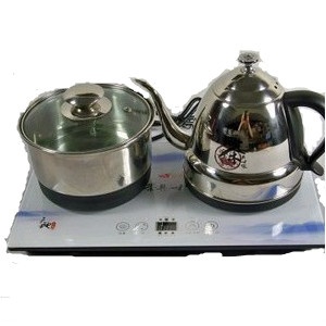 炜腾茶具 炜煌WT-DS11 1350W 快速双头二合一茶炉