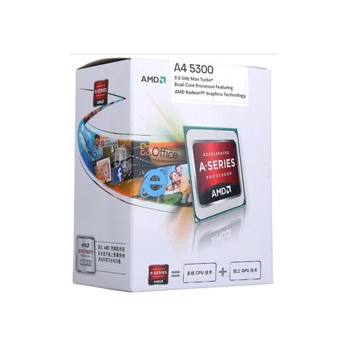 【AMD APU系列双核 A4-5300 盒装CPU(Soc