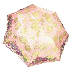 天堂伞 三折 超强 去污防晒晴雨伞 富贵牡丹 3070E