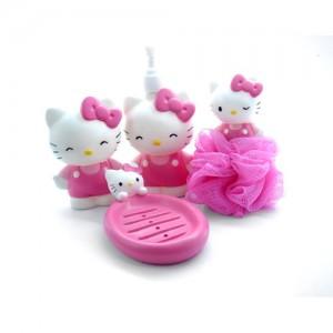 继红 家居旗舰 Hello kitty浴室四件套 新品体验价
