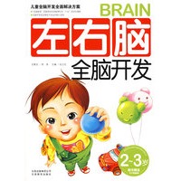 左右脑全脑开发（2-3岁）（随书赠送不干胶帖画）