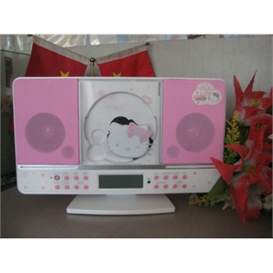 HELLO KITTY KT-UB65 迷你CD/收音机 CD机USB 胎教机 代理直销