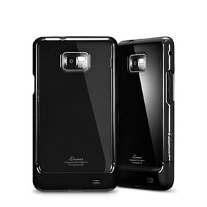 韩国SGP Linear 三星i9100 Galaxy S2保护壳 透背彩壳 经典亮黑