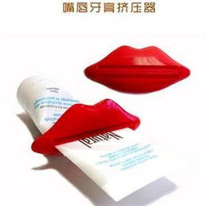 想飘 卫浴洗漱用品 牙膏伴侣 韩版嘴唇多用挤压器2枚装