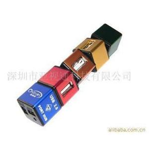 奥视通（ostran）OST-308USB2.0旋转魔方HUB(带电源）