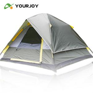 王道 3-4人双层全自动帐篷 多人户外速开帐篷 防暴雨 YJ