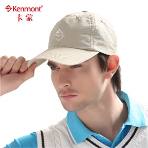 KENMONT凯蒙特 帽子 男士 棒球帽 防紫外线 鸭舌帽KM-0294