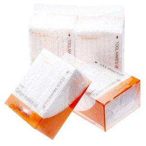 2plus BOX 化妆棉 150片装*4盒（超值四盒装）