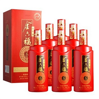 50°金六福百年福根6 500ml(6瓶套装)商品图片