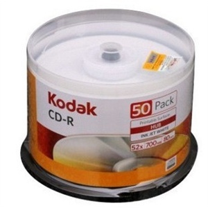 正品 柯达 Kodak 52X CD-R 空白光盘 刻录盘 可查防伪