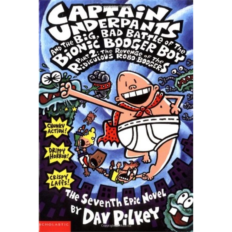 【<em>英文</em>原版 <em>内裤</em>超人Captain Underpants and 