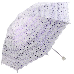 梅花伞 二折超强防晒遮阳伞 黑胶晴雨伞 流金岁月821032101P