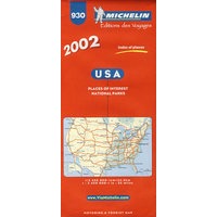 Michelin之美国地图 Michelin USA Map No.930,8e