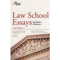 (法学院入学申请指南（第二版）)Law School Essays That Made a Difference, 2nd Edition