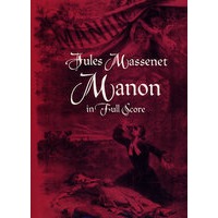Manon in Full Score《曼侬》全谱