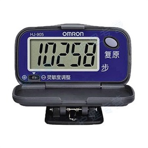 联保 欧姆龙电子计步器HJ-905 超薄大屏幕欧姆龙HJ-905