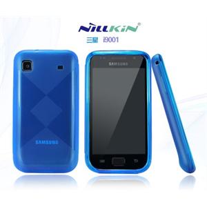 NILLKIN 三星 I9001 手机套 保护套 硅胶套 磨砂套 蓝色