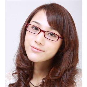 爱家防辐射眼镜AJBC-07红色摩登女郎