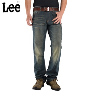 lee 经典时尚 男士直筒牛仔裤720-7874