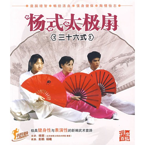 90 数量 杨式太极扇三十六式(vcd 钻石vip价:6.