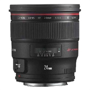 【佳能专卖】 佳能EF 24mm F1.4L II USM 广角定焦镜头